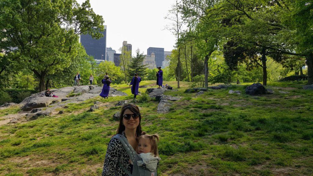 Central Park with children