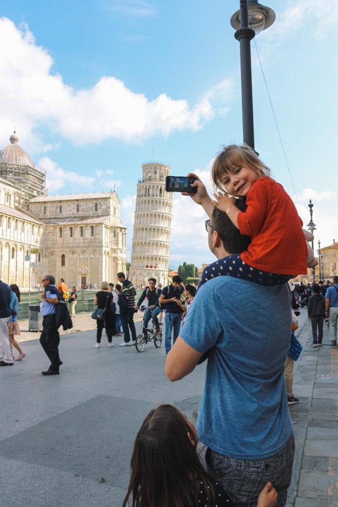 Pisa with kids